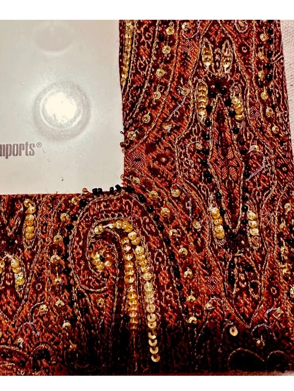 Pier 1 Imports | Frame | Jamavar Embroidered Desk Frame